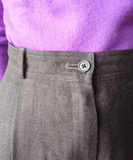 Valentino Wool Tuck Pants DGR