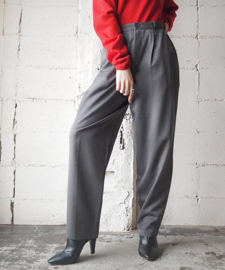 Tuck Tapered Pants GR