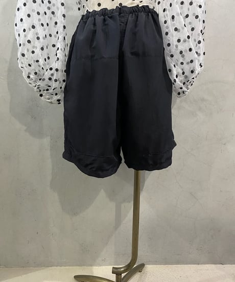 REMAKE Drawstring Short Pants BK