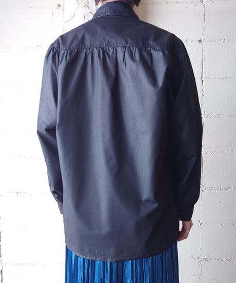 Fly Front Shirt  Jacket BK