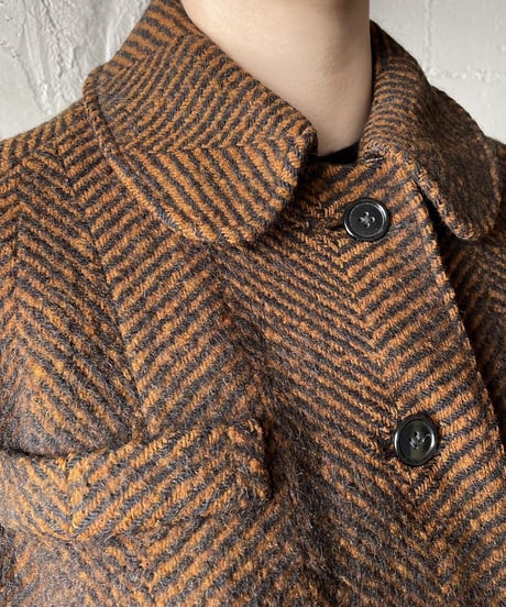Vintage Round Collar Coat BR