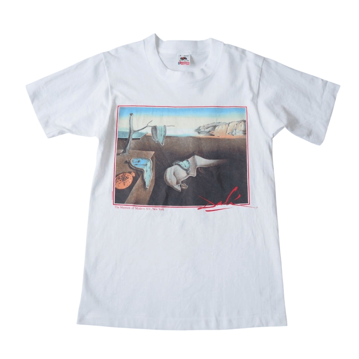 1990's Dead Stock USA Salvador Dali Tee 記憶の固執 |