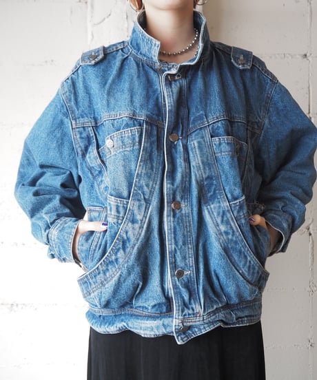 Design Pocket Denim Jacket BL