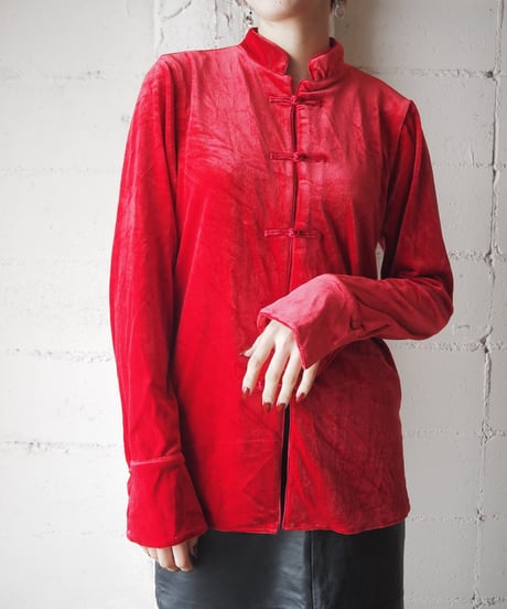 Velour China Shirt RE