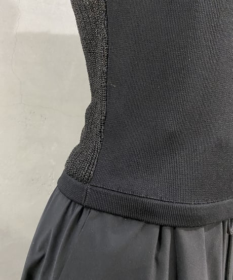 GUESS N/S Sheer Lame Knit BK