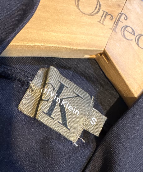 CK Calvin Klein Mock Neck S/S Cutsewn BK