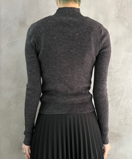 Peekaboo Design Rib Knit GR
