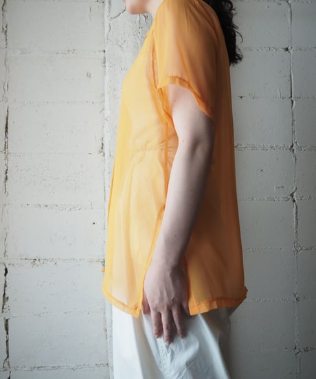 See Through Colour S/S Shirt OR
