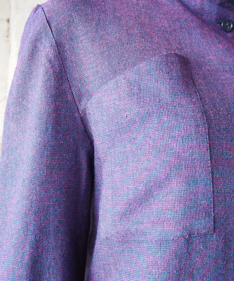 Stand Collar Blouse PUR