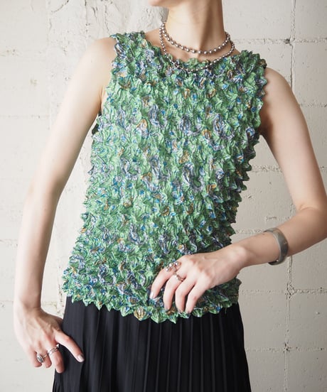 Sleeveless Popcorn Tops GNYE