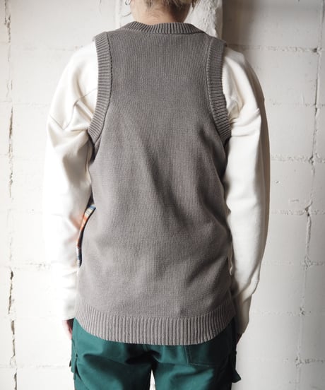 "KENZO" Design U Neck Vest GR