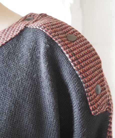 Back Pattern Knit Dress BKRE