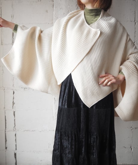 Consuelo Casali Wide Sleeve Knit Jacket IV
