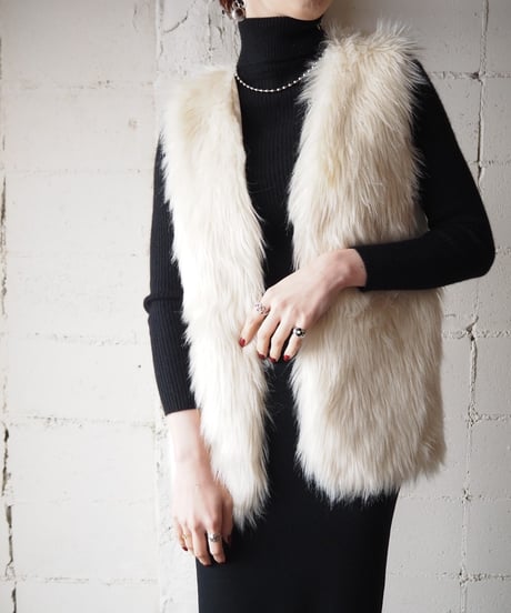Fake Fur Vest IV