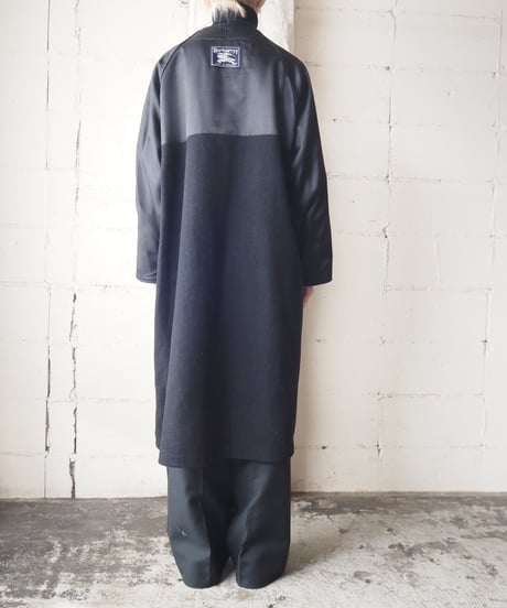 Burberry's Wool×Satin Liner Coat BK
