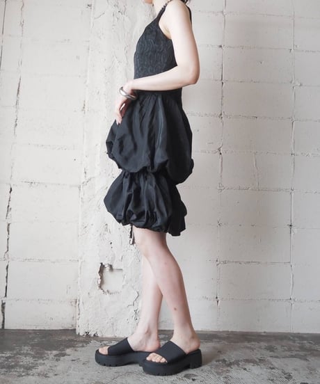 Embroidery Ballon Design Dress BK