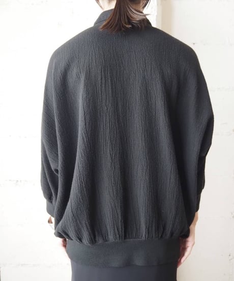 Polo Neck Sweat Shirt BK