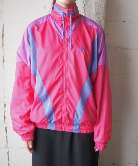 NIKE Stand Collar Zip Up Jacket PIPURBL