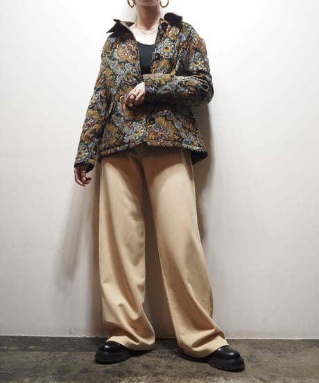 Paisley Pattern Jacket BK