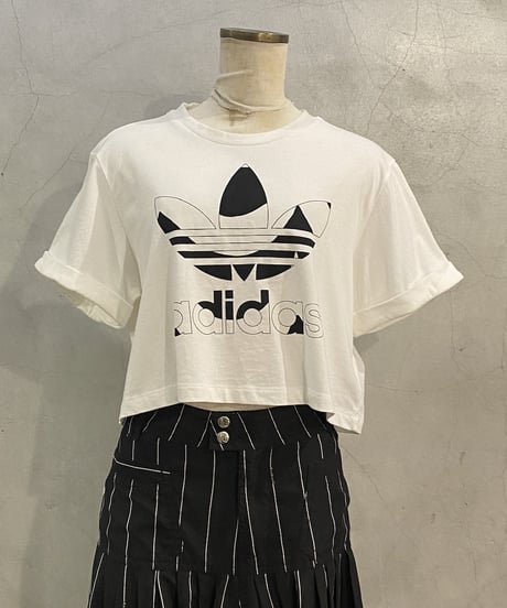adidas × marimekko Logo Print Short Tee WH
