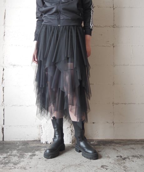 Layered Tulle Skirt BK