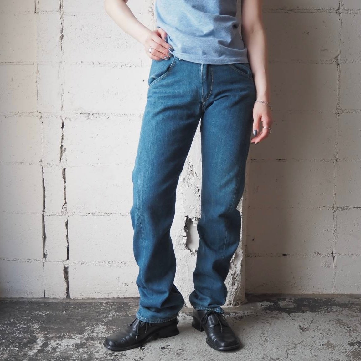 Levi's ENGINEERED 3D Pattern Denim BL | Orfeo