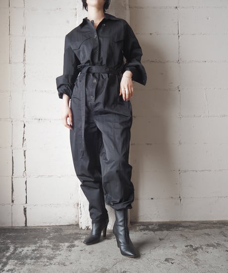 AERON Belted Jumpsuit BK