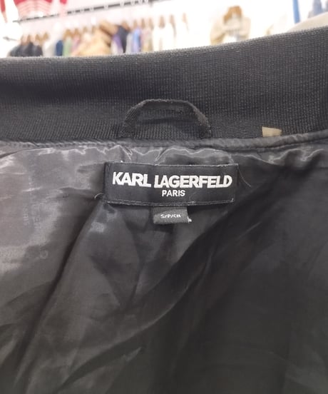 KARL LAGERFELD Padded Jacket BK