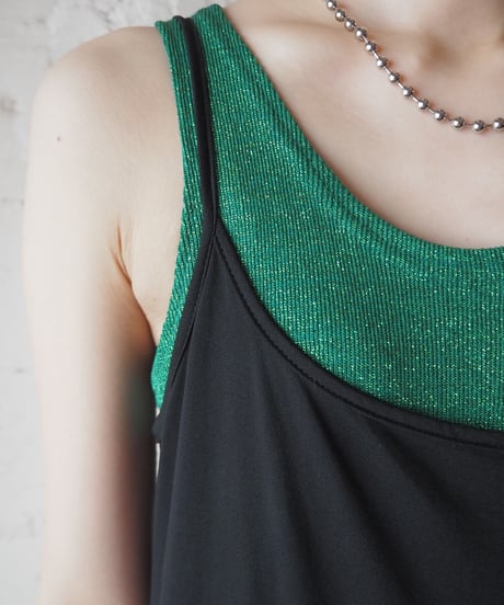 Mellow Hem Camisole Dress BK