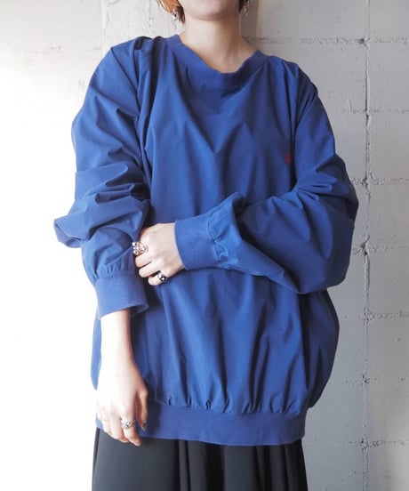 Ralph Lauren Big Silhouette Nylon Pullover PURBL
