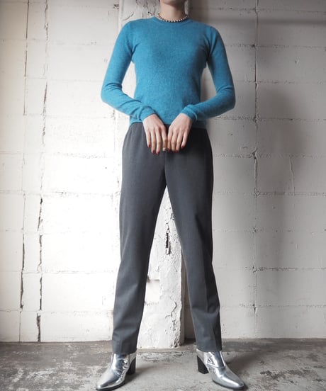 Crew Neck Cashmere Knit BL
