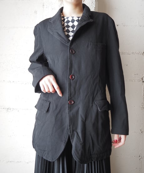 COMME des GARÇONS HOMME PLUS Washer Tailored Jacket BK