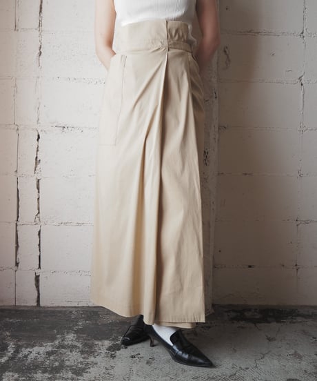 KENZO Belted Long Skirt LBE
