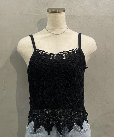 Lace Knit Camisole BK