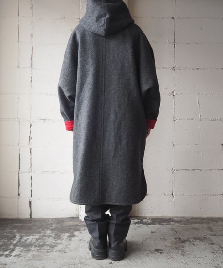 forecastar Bicolor Heringborne Hooded Coat GRRE