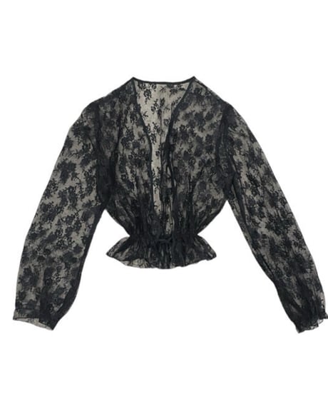 Flower Lace Bolero BK