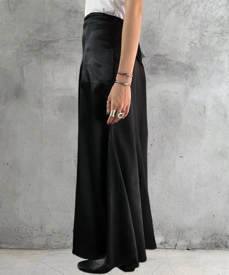 Satin Mermaid Skirt BK