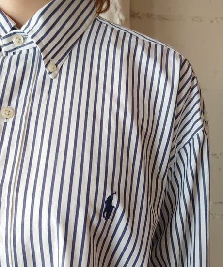 Ralph Lauren Stripe B.D. Shirt NVWH