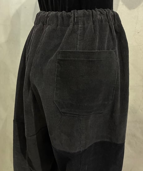 REMAKE Corduroy Patchwork Pants BK