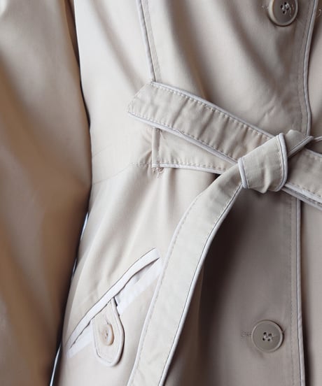 1970's Belted Soutien Collar Coat BE