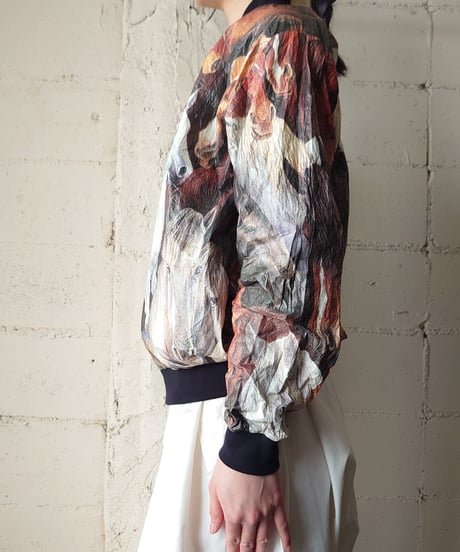 Horse Print ZiPUp Jacket BRBK