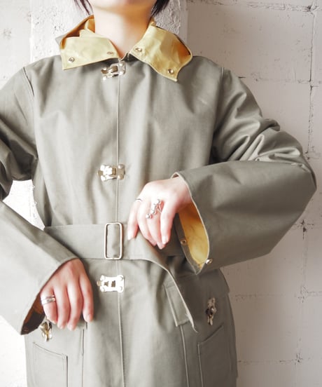 Bicolor Fireman Coat KAYE