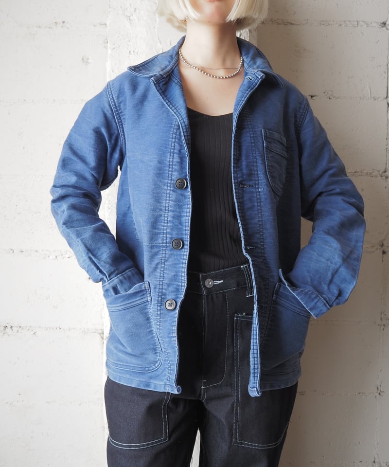 1950's Le Mont St Michel French Work Jacket BL