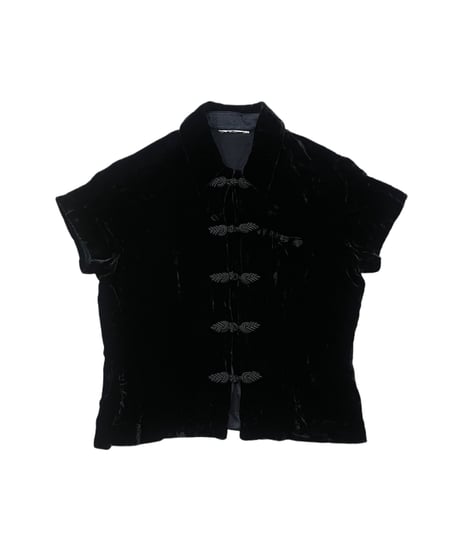 Velour China Shirt BK