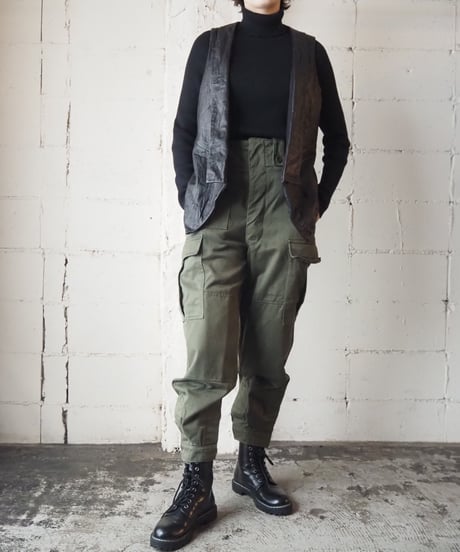 Shawl Collar Leather Vest BK