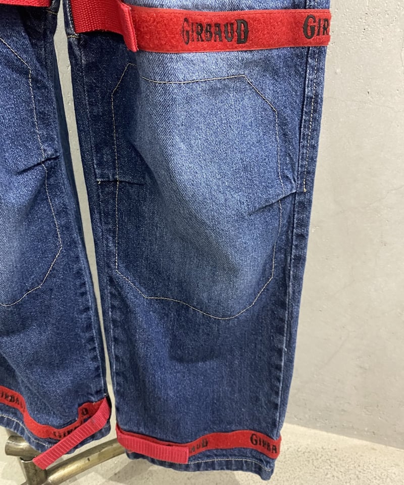 MARITHE FRANCOIS GIRBAUD Tape Design Denim Shut