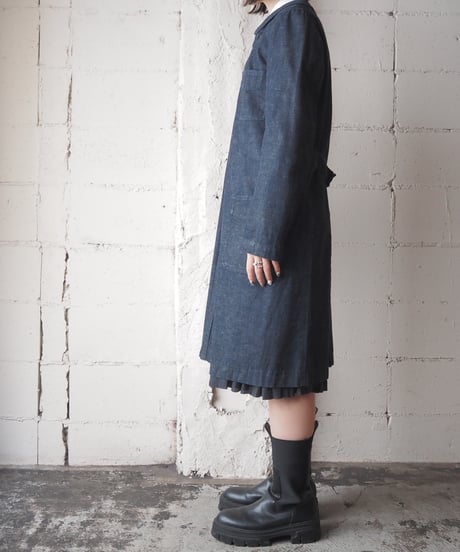 COMME des GARCONS COMME des GARCONS Round Collar Denim Coat NV