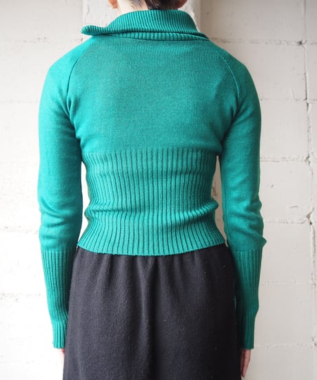 Asymmetric Zip Sweater GN