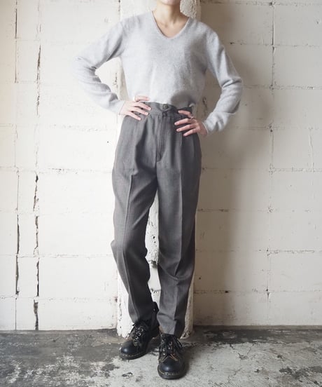 Center Press Check Pants GR