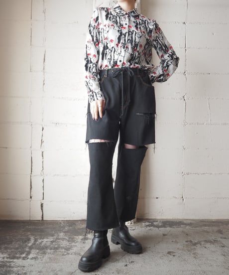 KARL LAGERFELD People Pattern Shirt WHBKRE